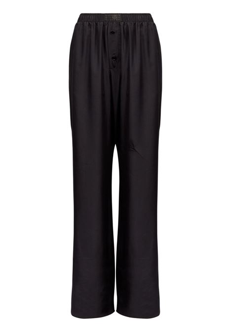 Black silk trousers Mm6 maison margiela - women MM6 MAISON MARGIELA | S52KA0529M35244900